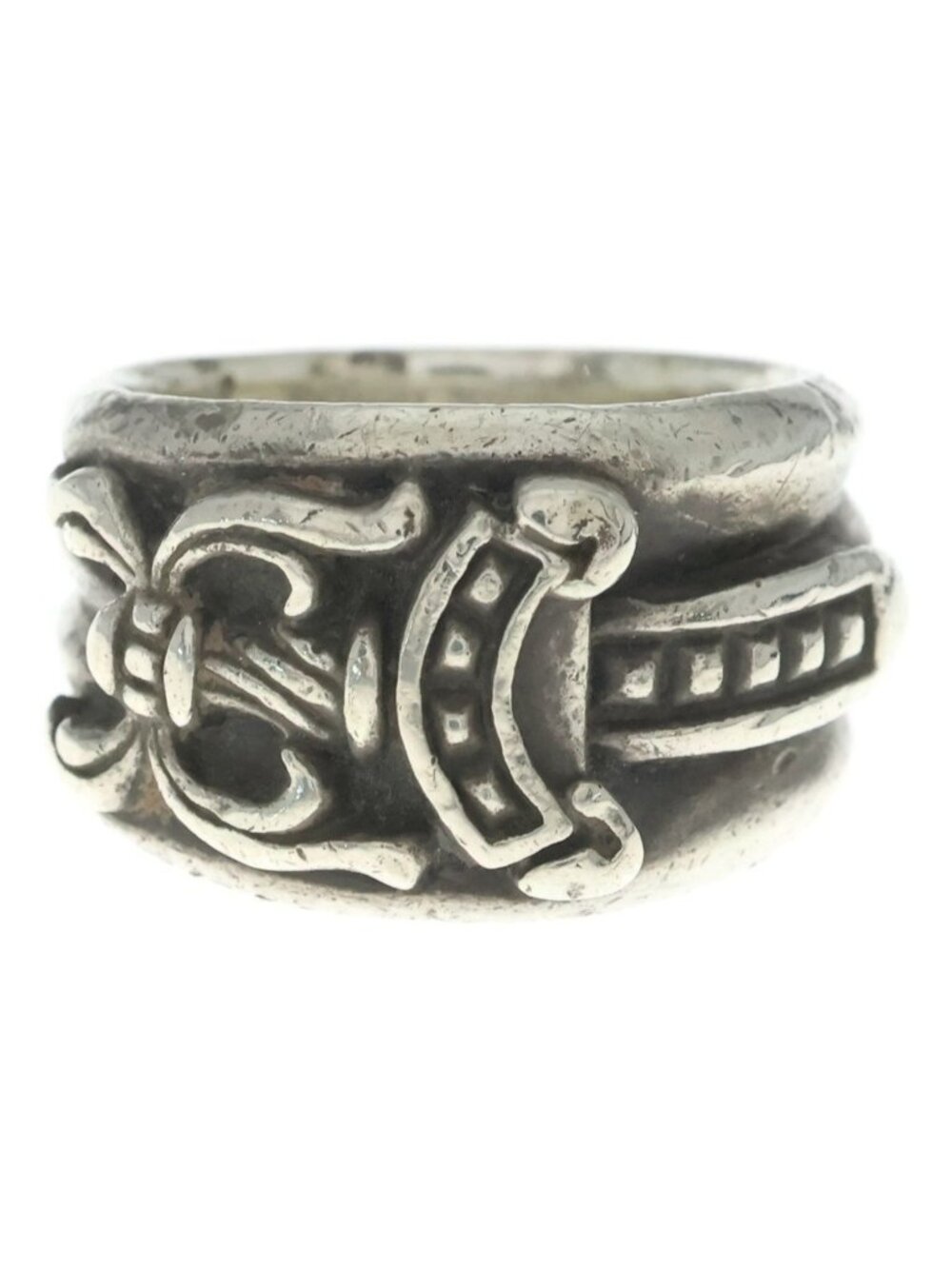 Chrome Hearts Dagger Ring Silver